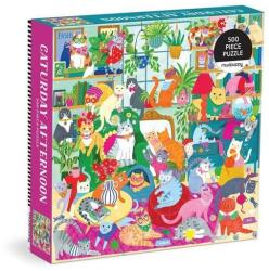 Galison 500 db-os puzzle - Mudpuppy - Caturday Afternoon (80806) (80806)