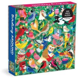 Galison 500 db-os puzzle - Mudpuppy - Birding Around (85269) (85269)