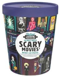 Galison 1000 db-os puzzle - 50 Must-Watch Scary Movies Bucket List (37466) (37466)