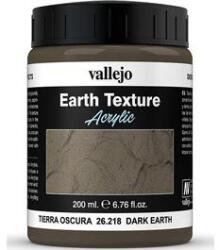 Acrylicos Vallejo Vallejo Diorama Effects Dark Earth 200 ml. (Vallejo Brown) (26.218/526218)