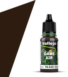 Acrylicos Vallejo VALLEJO GAME AIR 76.045 SÖTÉTBARNA akril airbrush festék 18 ml () (576045)