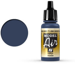 Acrylicos Vallejo VALLEJO MODEL AIR 71.090 SÖTÉT KÉK Airbrush festék 18 ml (71.090/571090)