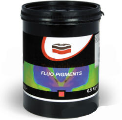  Lechler LQ179119 fluo Signal pigment Red - kiváló minőségű, 500 gramm (LQ179119)