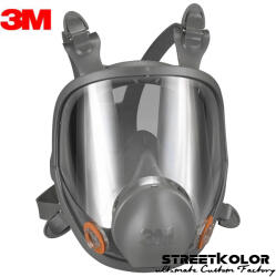 3M 6800 Teljes arcos álarc, méret: M (3M 6800, Norma EN 136) (6800)