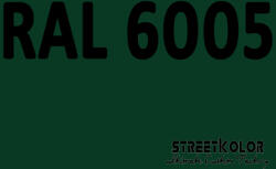 StreetKolor RAL 6005 Uretán autófesték fényes vagy matt 1 liter + fixáló + hígító (RAL6005)