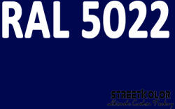 StreetKolor RAL 5022 Akril autófesték fényes vagy matt 1 liter + fixáló + hígító (RAL5022AKRYL)