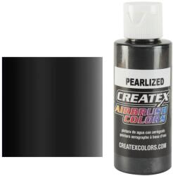 CreateX Colors CreateX 5315 Fekete gyöngyházfényű airbrush festék 60 ml (Crea-5315-PBLK.60)