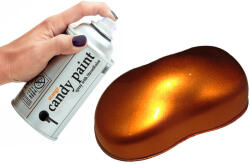 StreetKolor Paint Process Candy ORANGE festék spray, 400ml (Candy Festék) (DCP-05S)