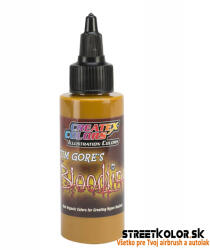 CreateX Colors CreateX 5037 Okker illusztrációs airbrush festék 60 ml (by) (Crea-5037.60)