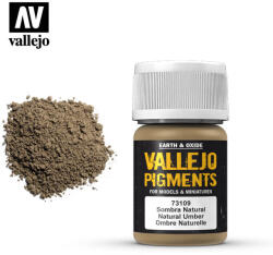 Acrylicos Vallejo Vallejo pigment - NATURAL UMBER 73109, 35ml (VALLEJO PIGMENTS) (73109/573109)