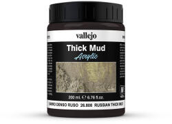 Acrylicos Vallejo Vallejo Diorama Effects RUSSIAN THICK MUD - Orosz agyag, 200 ml () (26.808/526808)