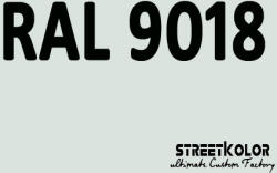 StreetKolor RAL 9018 Uretán autófesték fényes vagy matt 1 liter + fixáló + hígító (RAL9018)