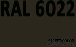 StreetKolor RAL 6022 Uretán autofesték fényes vagy matt 1 liter + fixáló + hígító (RAL6022)