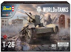 Revell T-26 WORLD OF TANKS Model Set tank 1: 35, 172 rész (*REVELLMODEL-35-03505)