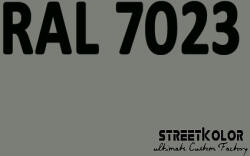 StreetKolor RAL 7023 Akril autófesték fényes vagy matt 1 liter + fixáló + hígító (RAL7023AKRYL)