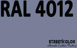 StreetKolor RAL 4012 Akril autófesték fényes vagy matt 1 liter + fixáló + hígító (RAL4012AKRYL)