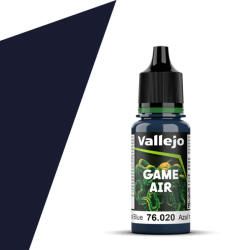 Acrylicos Vallejo VALLEJO GAME AIR 76.020 SÖTÉTKÉK akril airbrush festék 18 ml (576020)