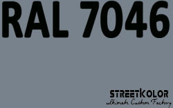  RAL 7046 Akril autófesték fényes vagy matt 1 liter + fixáló + higító (RAL7046AKRYL)
