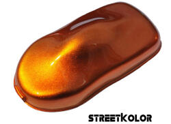 StreetKolor Paint Process Diamond Orange Candy szett autóra: alap, festék és lakk (DCSP-05ARCAR)