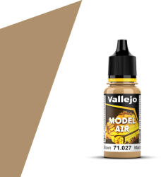 Acrylicos Vallejo VALLEJO MODEL AIR 71.027 VILÁGOS BARNA akril airbrush festék 18 ml () (71.027/571027)