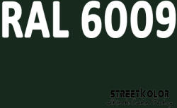 StreetKolor RAL 6009 Uretán autófesték fényes vagy matt 1 liter + fixáló + hígító (RAL6009)