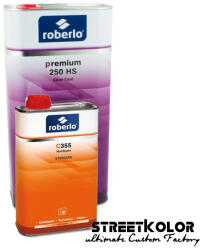  Átlátszó lakk ROBERLO UNIX HS 250 PREMIUM 2: 1, 1 liter + keményítő () (PREMIUM250HS.62946)