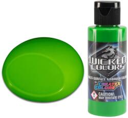 CreateX Colors Wicked W016 Zöld áttetsző airbrush festék 60ml (WICKED W016) (Wi-016-APPLE.60)