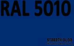 StreetKolor RAL 5010 Akril autófesték fényes vagy matt 1 liter + fixáló + hígító (RAL5010AKRYL)