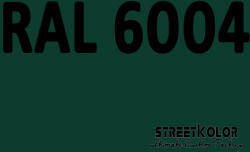StreetKolor RAL 6004 Akril autófesték fényes vagy matt 1 liter + fixáló + hígító (RAL6004AKRYL)