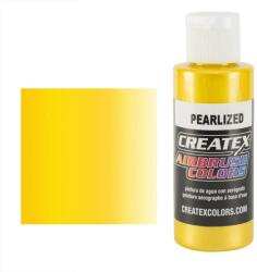 CreateX Colors CreateX 5311 Sárga gyöngyházfényű airbrush festék 60 ml (Crea-5311-PY.60)
