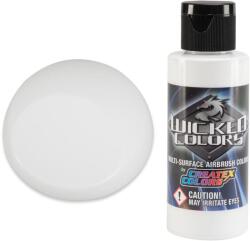 CreateX Colors Wicked W001 Fehér áttetsző airbrush festék, 60ml (WICKED W001) (Wi-001-White.60)