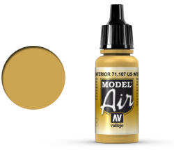 Acrylicos Vallejo VALLEJO MODEL AIR 71.107 BELSŐ SÁRGA airbrush festék 17 ml (71.107/100707)