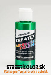 CreateX Colors CreateX 5305 Zöld gyöngyházfényű airbrush festék 60 ml (Crea-5305-PG.60)