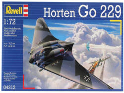 Revell Horten Go-229 Modellező készlet Repülőgép 1: 72, 70 darabos () (REVELLMODEL-72-04312)