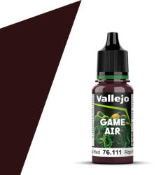 Acrylicos Vallejo VALLEJO GAME AIR 76.111 SÖTÉTVÖRÖS akril airbrush festék 18 ml () (576111)