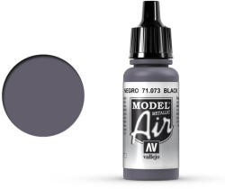 Acrylicos Vallejo VALLEJO MODEL AIR 71.073 FEKETE METÁL airbrush festék 17 ml (71.073/571073)