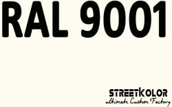 StreetKolor RAL 9001 Akril autófesték fényes vagy matt 1 liter + fixáló + hígító (RAL9001AKRYL)