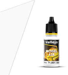 Acrylicos Vallejo VALLEJO MODEL AIR 71.001 FEHÉR akril airbrush festék 18 ml (71.001/571001)