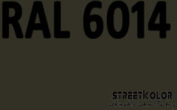 StreetKolor RAL 6014 Uretán autófesték fényes vagy matt 1 liter + fixáló + hígító (RAL6014)