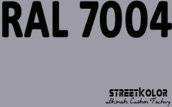StreetKolor RAL 7004 Uretán autófesték fényes vagy matt 1 liter + fixáló + hígító (RAL7004)