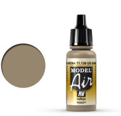  VALLEJO MODEL AIR 71.138 US HOMOKBARNA akril airbrush festék 17 ml () (71.138/100738)