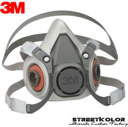 3M 6200 Félálarc méret: M (3M 6200, Norma EN 140) (6200)