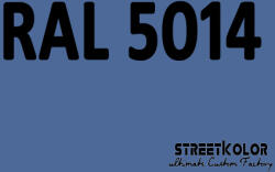 StreetKolor RAL 5014 Uretán autófesték fényes vagy matt 1 liter + fixáló + hígító (RAL5014)