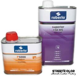  Átlátszó lakk ROBERLO UNIX 150 HS magasfényű 2: 1, 5 liter + 2, 5 liter keményítő () (SUPERIOR150HS-5L+C355)