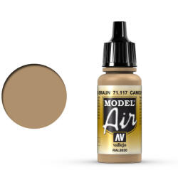 Acrylicos Vallejo VALLEJO MODEL AIR 71.117 TEREPSZÍNŰ BARNA airbrush festék 17 ml () (71.117/100717)