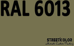 StreetKolor RAL 6013 Uretán autófesték fényes vagy matt 1 liter + fixáló + hígító (RAL6013)