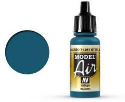 Acrylicos Vallejo VALLEJO MODEL AIR 71.087 ACÉLKÉK airbrush festék 18 ml (71.087/571087)
