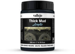 Acrylicos Vallejo Vallejo Diorama Effects BLACK THICK MUD - FEKETE SÁR 200ml (26.812/526812)