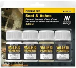  Vallejo Set Soot and Ashes 73193 4 x 30ml (Vallejo Set Soot) (73193/573193)