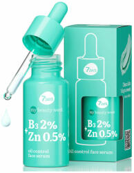 7DAYS MB B3 ZN Oil Control Serum față cu niacinamidă pentru strălucire 20 ml